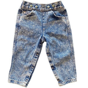 Levis Vintage 1979 Denim Jeans Toddler 24 Months Boys Girls Acid Wash Orange Tab